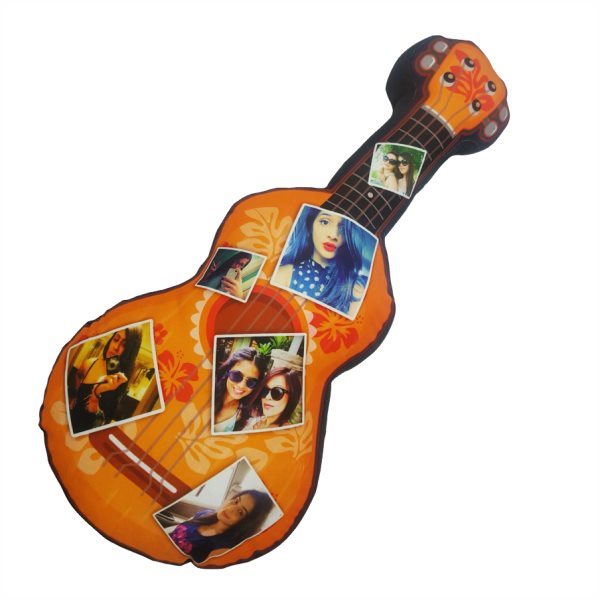 Guitar Shaped Pillow 69G | #1 Personalised Gifts Shop Near ...